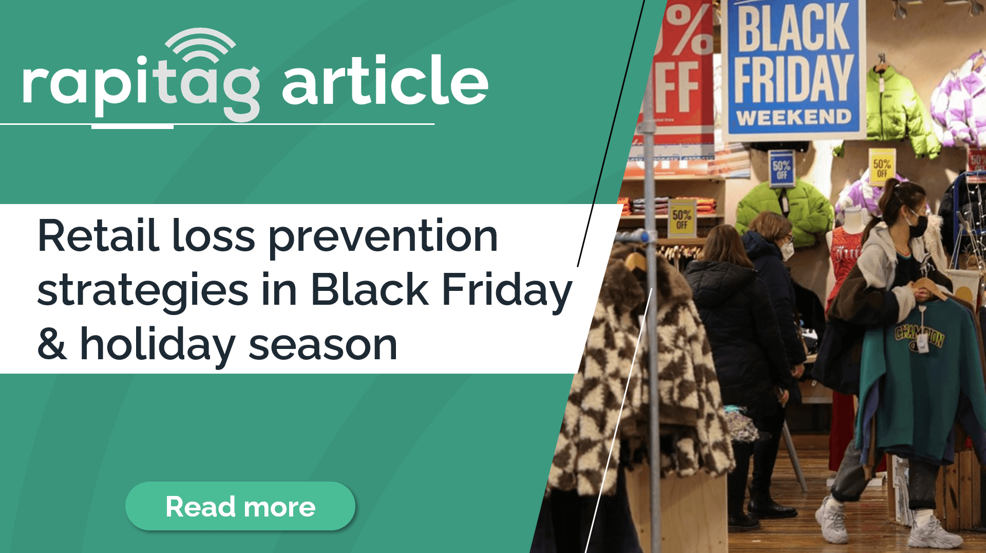 Retail loss prevention strategies in Black Friday and holiday season